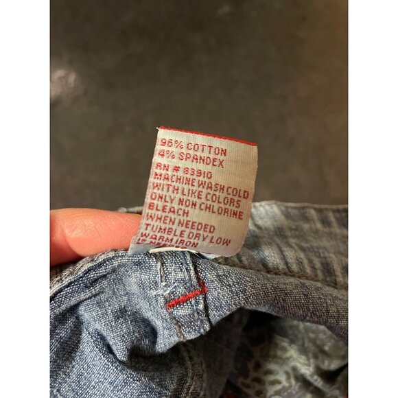 Smith’s Jeans Mid Rise Medium Wash Straight Leg Blue Jeans Sz 18 - Picture 7 of 12